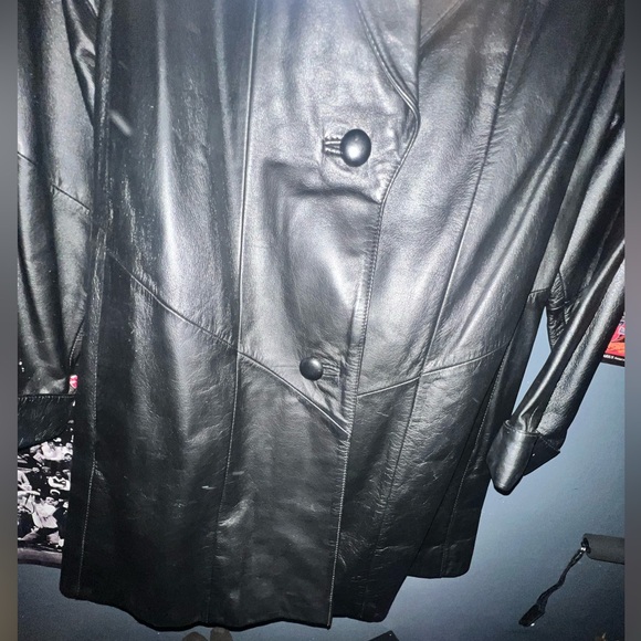 Ricardo genuine leather coat - Picture 4 of 5